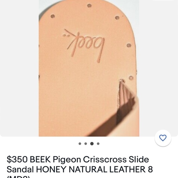 Beek Pigeon Criss Cross sandals - Picture 4 of 6